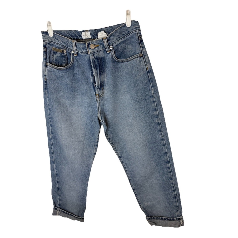 Calvin Klein vintage Easy‎ Fit straight leg sandblast Women Jeans Size 9